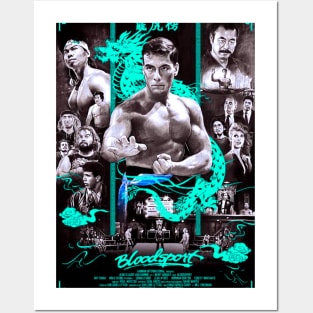 Bloodsport, 1988 - JCVD VAN DAMME Posters and Art